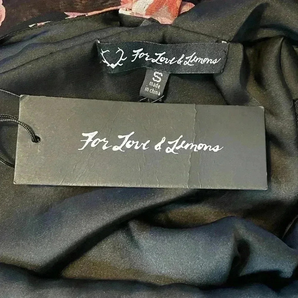 NWT For Love & Lemons Autumn Maxi Dress Size Small - Picture 7 of 13